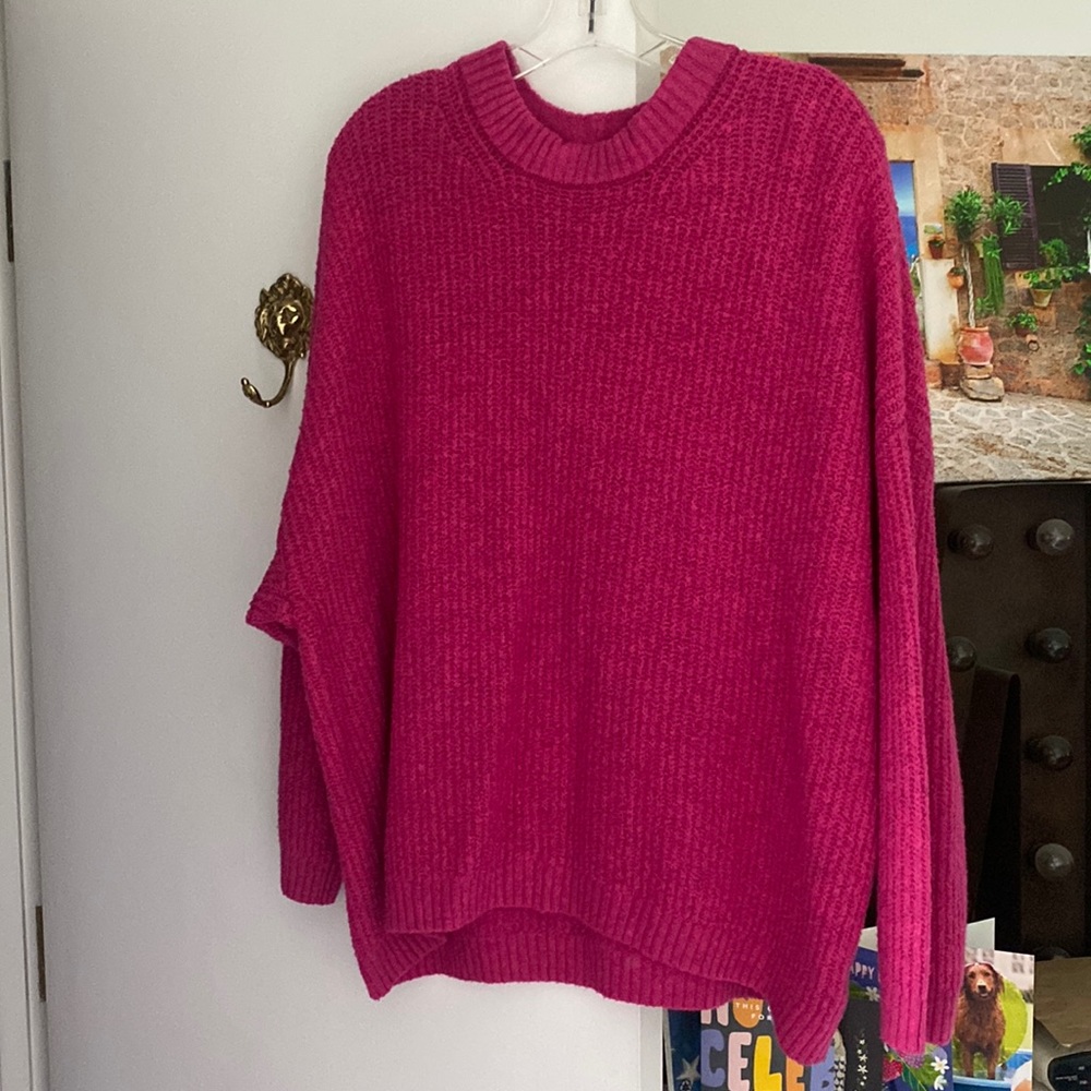 American Eagle pink sweater
